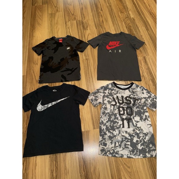 Nike Boys Youth Sz Small S 8 T-shirt Graphic Tee Shirt Cotton Lot - Picture 1 of 10